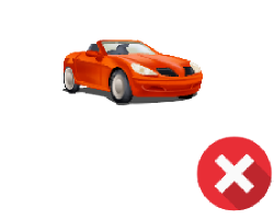 Example of Unacceptable Vehicle Image